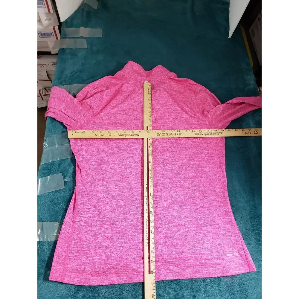 Nike Sweatshirt Size Large Women Pink Long Sleeves Running Performance Ladies